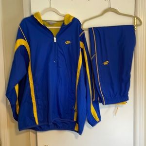 Nike Blue & Yellow Jumpsuit XL